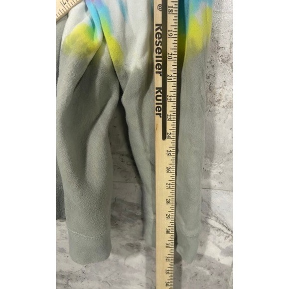 Ivory Ella Tie Dye Elephant Hoodie Pink Gray Blue Yellow Green Size 2XL Casual - Picture 8 of 12